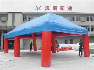Advertising red inflatable tent china, commercial 4 legs inflatable spider BY-IT-058
